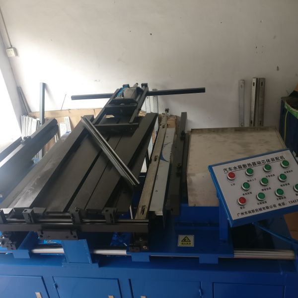 Car Core Assembly Machine 900*900mm Core size 8mm or 6mm Fin Height 180m/Min