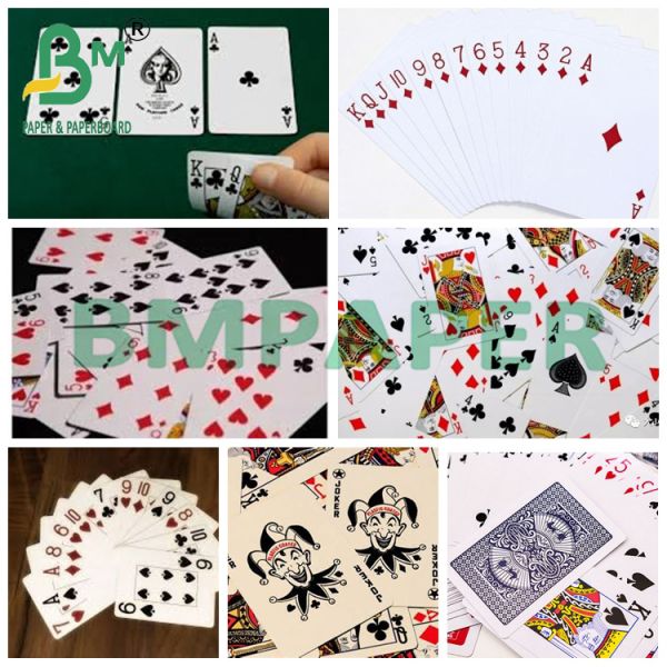 300gsm Blue Core Paper Double Side Coated Gaming Cardboard Sheets 300gsm Blue Core Paper Double Side Coated Gaming Cardboard Sheets