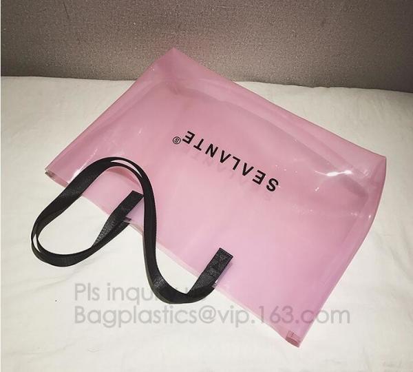 Clear PVC/Vinyl shoulder tote bag, outdoor carry clear pvc shoulder bag, fashion jelly candy bag women pvc clear shoulde