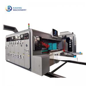 Quality Fully Automatic Carton Printing Machine For Corrugated Paperboard And PLC Control for sale
