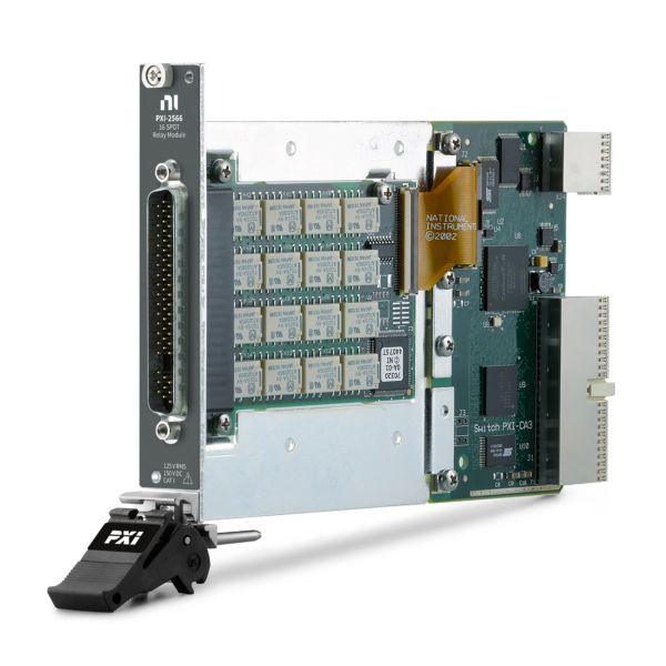 National Instruments PXI-2566 Relay Module with 16-SPDT Non-Latching 2A DC Switching Current and 70 MHz Switching Bandwidth