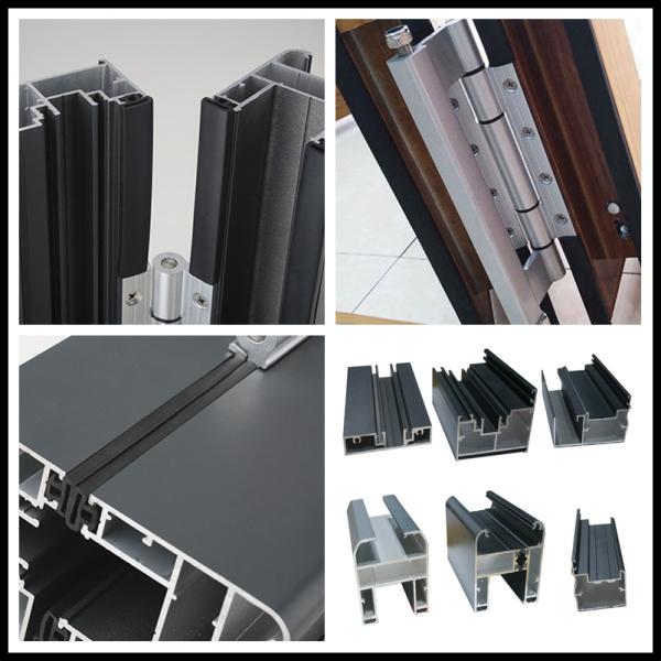 aluminium folding tempered glass sliding glass door system price
