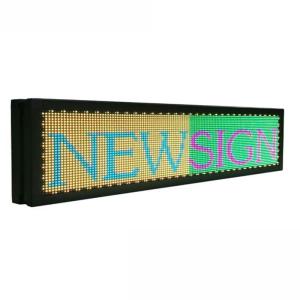 Quality Wireless USB P5 Taxi message LED Window Display Signs Full Color RGB Programmable for sale