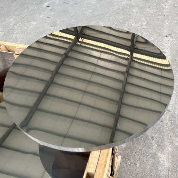 Bright BA Surface 304 Stainless Steel Circle Round Plate Sheet