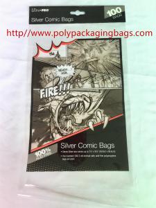 Quality Printed Transparent Self Adhesive Plastic Bags For Books / Toys / Gift for sale