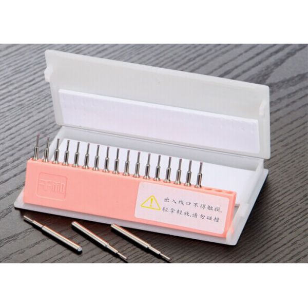 Nozzles - Ruby Tipped Coil Winding Nozzle / Wire Guide Nozzle Stainless Steel