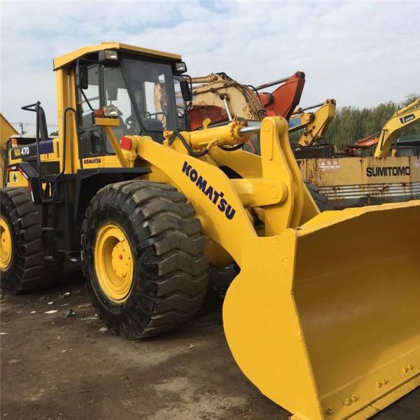 Good Quality Komatsu470 Backhoe Loader Wheel Loader Used Komatsu470 Backhoe Loader