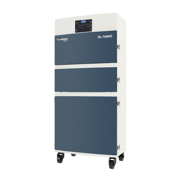 700W Laser Fume Extractor 750 M3/H With Pulse Back Blowing System