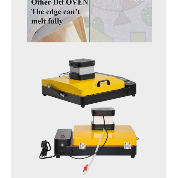 DTF Curing Dryer 60cm A2 PET Film DTF Oven Dryer For DTF Powder Shaker