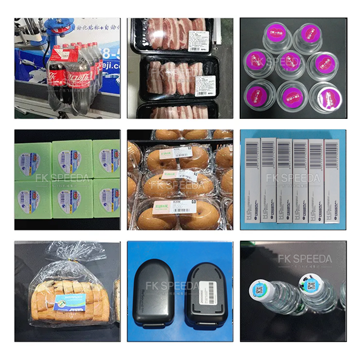 Flat Side Labeling Head Assembly Line Labeling Machine for No Limit Range of Application