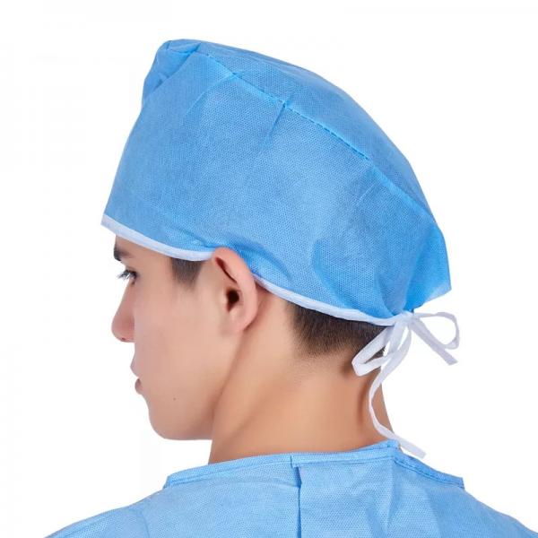 Wholesale SMS disposable medical lab coat Non woven dental hospital doctor lab coats with elastic cuff