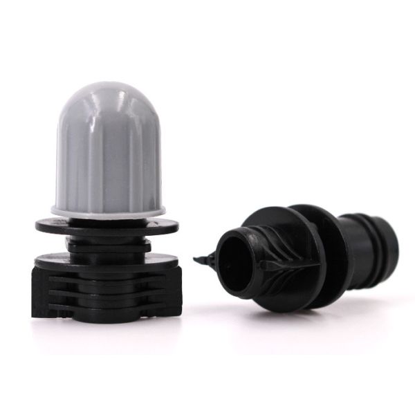 Corrosion Resistance Plastic Pour Spout Caps For Hair Styling Paste Doypack