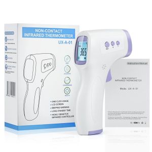 Human Non Contact Forehead Thermometer Luminous Display Function Handheld