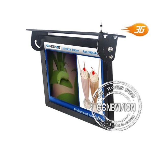 18.5 Inch 3G Digital Signage , Inside Power Amplifier LCD Screen