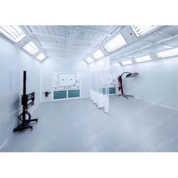 Customizable Portable Paint Prep Station Room Tailored Layouts Prep Station Body Shop White