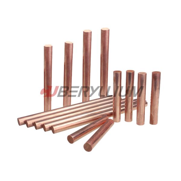 C17500 Beryllium Copper Round Bar 8x500mm For Resistance Welding Equipment