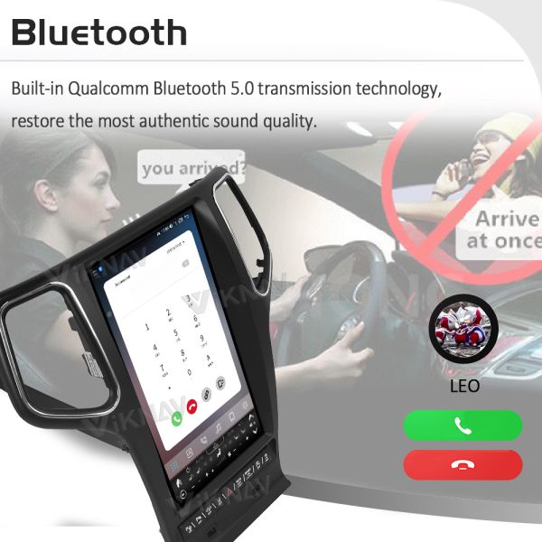 Viknav Car Radio For Jeep Grand Cherokee (2014-2019) 14.4 inch Android 13 Auto Stereo GPS Navigation Wireless Carplay