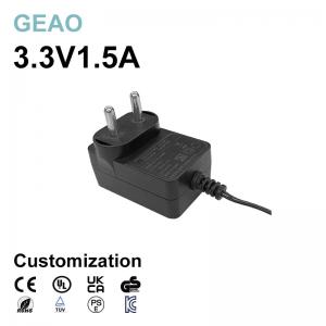 Quality 3.3v 1.5a Wall Mount Power Adapters For Original Foot Massager Christmas Tree Heated Blanket Showroom for sale