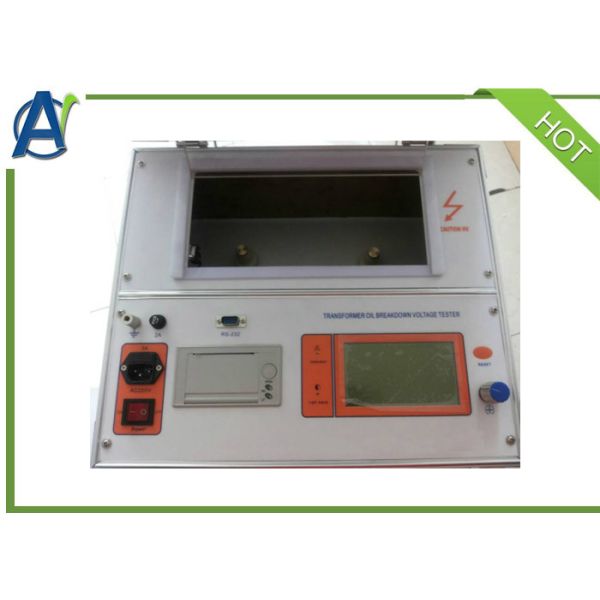 IEC156 Insulating Transformer Oil Test Set , Breakdown Voltage Oil BDV Test Kit