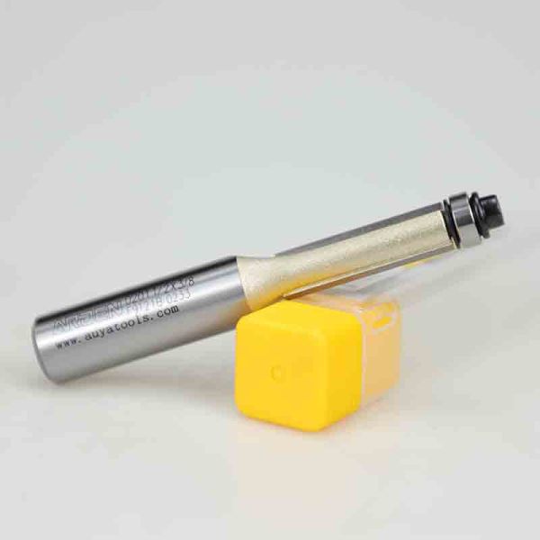 Arden Customizable Double-Edge Woodworking Milling Cutter Lengthened Straight Groove Trimming with Bearing OEM Support