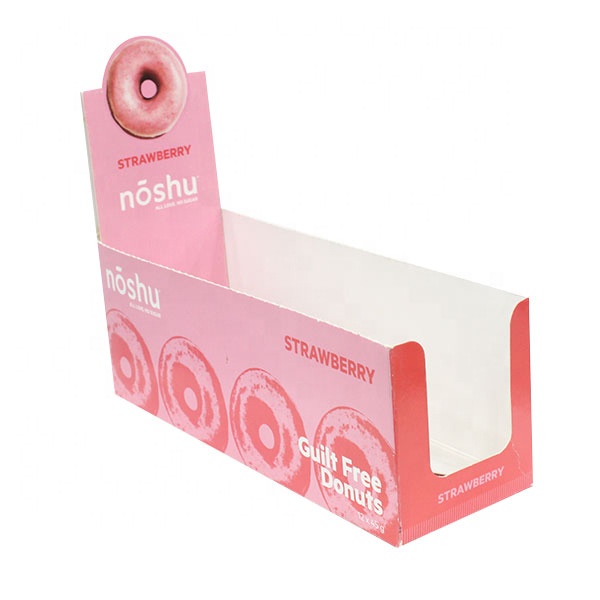 Recyclable Custom Cardboard Display Boxes For Strawberry Cake Packaging