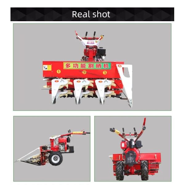 12hp Soybean Combine Harvester