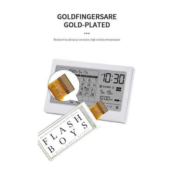 E Ink Display 2.13 Inches OEM Compact SPI 122x250 With Light Weight