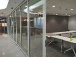 Office Glass Sliding Partition Walls Bathroom Glass Partition For Conference