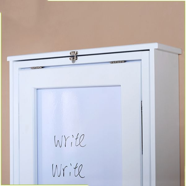 Students Space Saving 49*15*82cm Wood Wall Mounted Computer Table