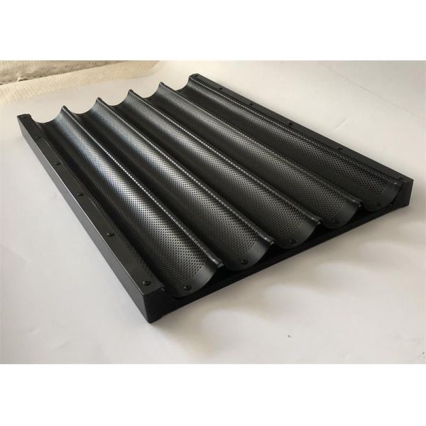 Custom Size Aluminum French Bread Baking Tray For Food Industrial