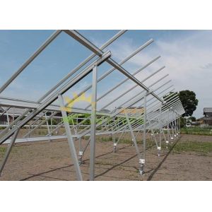 Ballasted 6005 Aluminium Solar Structure 12 Years Duration
