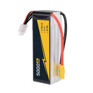 Quality 7.4V 2S 3s 4s 5000mah Rc Car Battery 60C Hard Case T Plug Rc Car Lithium Battery for sale