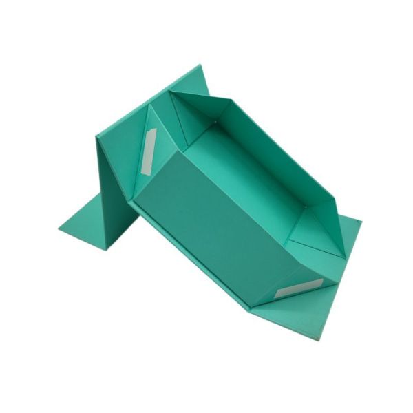 Book Type Magnetic Clousre Paper Packaging Gift Box With Ribbon Custom Logo Printed