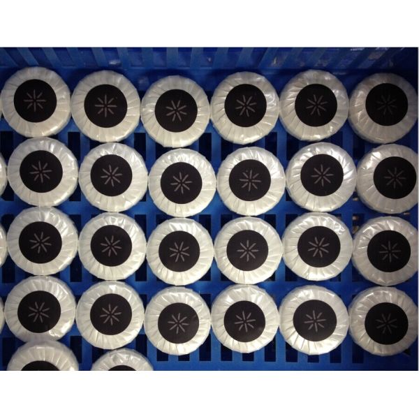 High Productivity Automatic Round Soap Making Machine Package For Hotel Toilet Bar