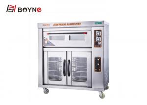 China Gas Commercial oven of Bakery Equipment with Dough Fermentation Commercial Proofing Cabinet on sale