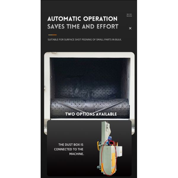 BY-324 Tumble Belt Shot Blasting Machine Small Automatic Shot Blaster