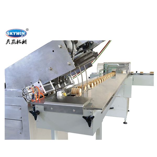 High Accuracy Multi Pack Biscuit Packing Machine PLC Controlled