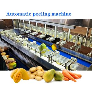 2.8kw Intelligent Papaya Peeling Machine For Fruits And Vegetables Processing