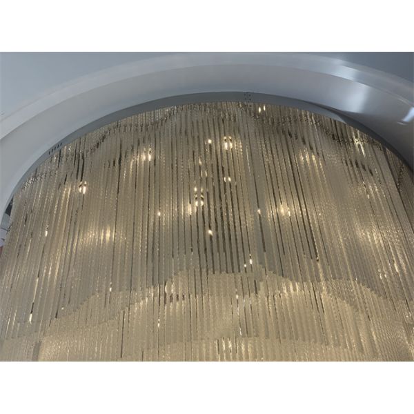 Architectural Metal Chain Link Screen Curtain Walls For Door White