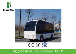 China 12 Seats Autonomous Shuttle Bus , City Self Driving Bus With Satellite Mapped Route on sale