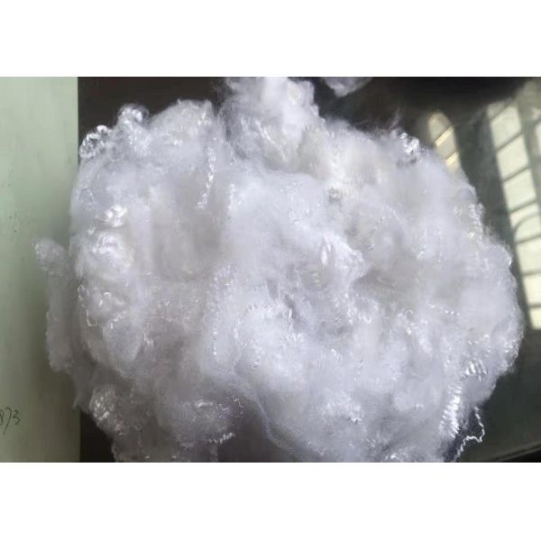 1.5D To 60D Recycled Polyester Staple Fiber , Original PET Staple Fiber Flame