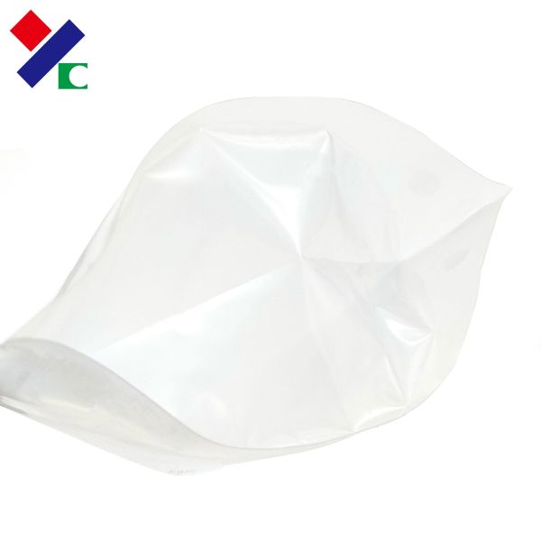 100G Clear Plastic Stand Up Zipper Pouch Resealable Biscuit Packaging