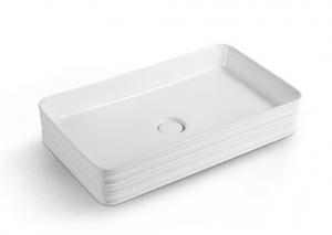 Quality Deck Mounted Above Counter Ceramic Bathroom Sink Basin for sale