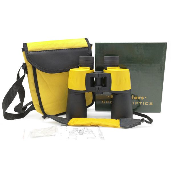 Porro Fixed Focus Binocular Telescopio For Bird Watching