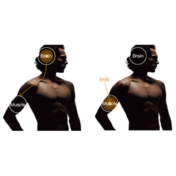 Thin Waist Buttock Lifting Mens Training Leggings Wireless EMS Suit MLXL size