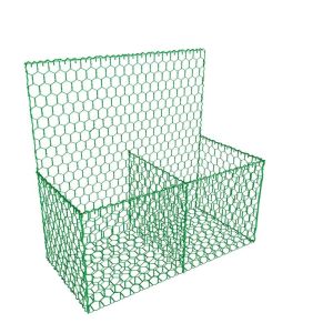 China Anping Easy To Assemble 100 x 120 mm Galvanized Gabion Stone Baskets