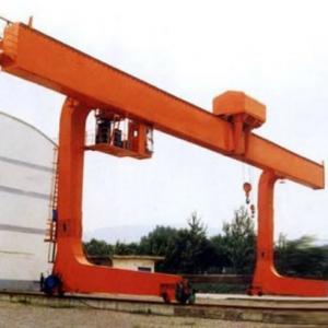 Quality L Type 30 Ton Rail Mounted Gantry Crane Single Beam For Workshop for sale