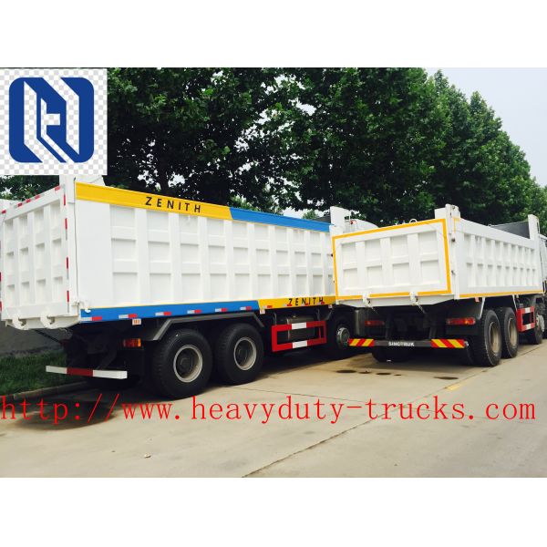 Sinotruk HOWO 6x4 Driving Type Heavy Duty Dump Truck Civil Engineering Engine 9.726 L