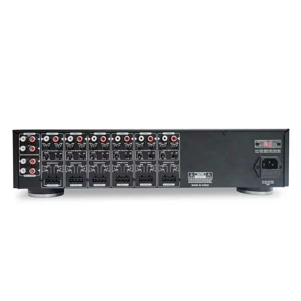 Integrated 12 Channel Multi Zone Amplifier 6 Zone Home Stereo Power Amplifier System