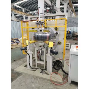 Quality Precision Carton Stretch Wrapping Machine , Adjustable Arm Coil Packing Machine for sale